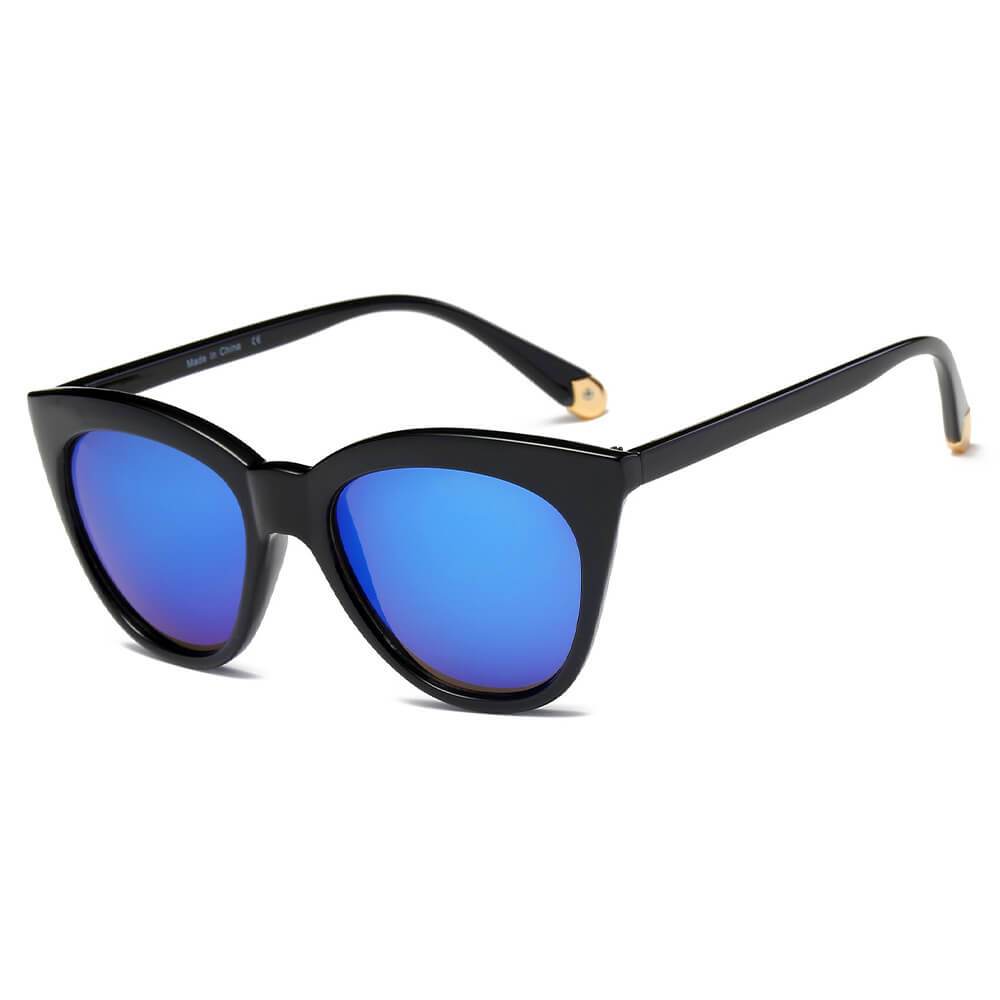 Black Frame - Blue Lens