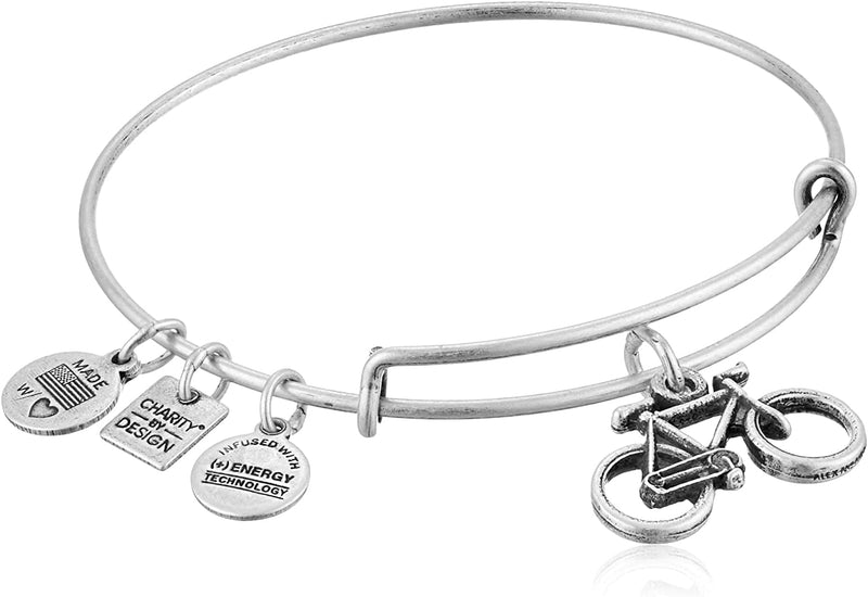 Alex and Ani Bike Bangle Bracelet