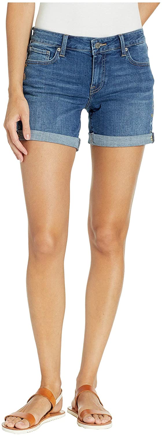 Lucky Brand Women's Mid Rise Roll Up Short