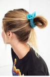 Faux Fur Hair Bow Scrunchies