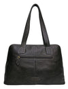 Cerys Leather Multi-Compartment Tote