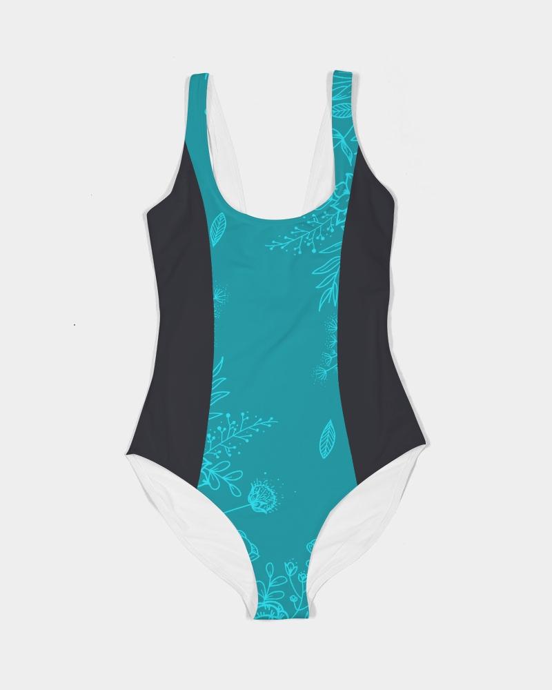 Women's FYC Aqua Season Padded UPF 50 One-Piece Swimsuit