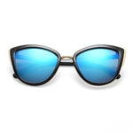 CHESTER | S1005 - Women's Vintage Retro Oversized Cat Eye Sunglasses