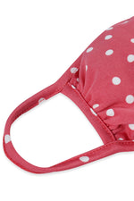 Rfm6002-Rpd002- Polka Dots Printed Reusable Face Mask for Adults