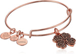 Alex and ANI Four Leaf Clover IV Bangle Bracelet