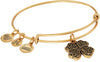 Alex and ANI Four Leaf Clover IV Bangle Bracelet