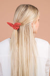 Season Color Bow Hair Tie Scrunchies