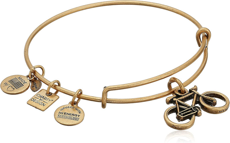 Alex and Ani Bike Bangle Bracelet