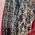 Coco Tweed Fringed Scarf