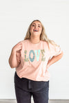 LOVE Patch Graphic Tee