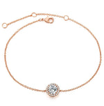 Sizzling Solitaire Elegant Bracelet