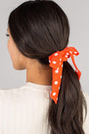 Polka Dot Bow Hair Tie Scrunchies