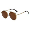 BETHEL | CA08 - Retro Mirrored Lens Teardrop Aviator Sunglasses