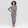 Stars Above Striped Thermal Sleep Pajama Set