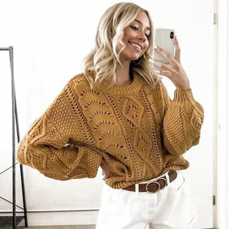 Mustard Hot Sweater