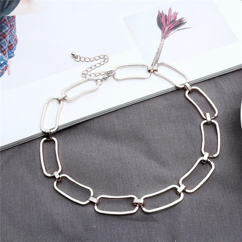 Chain Choker Necklace