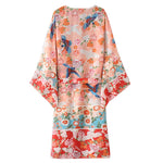 Lilian Blue Bird Kimono