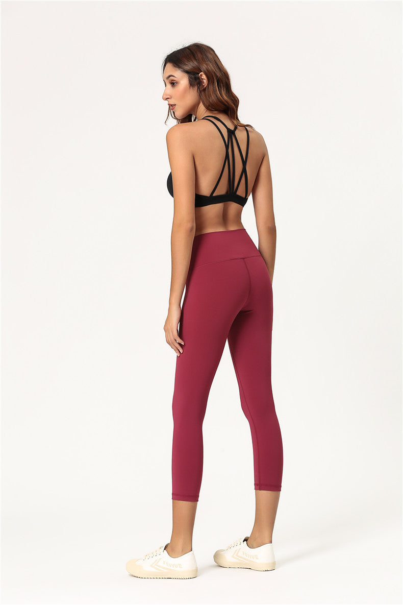 High waist nude style  yoga pant