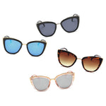 CHESTER | S1005 - Women's Vintage Retro Oversized Cat Eye Sunglasses