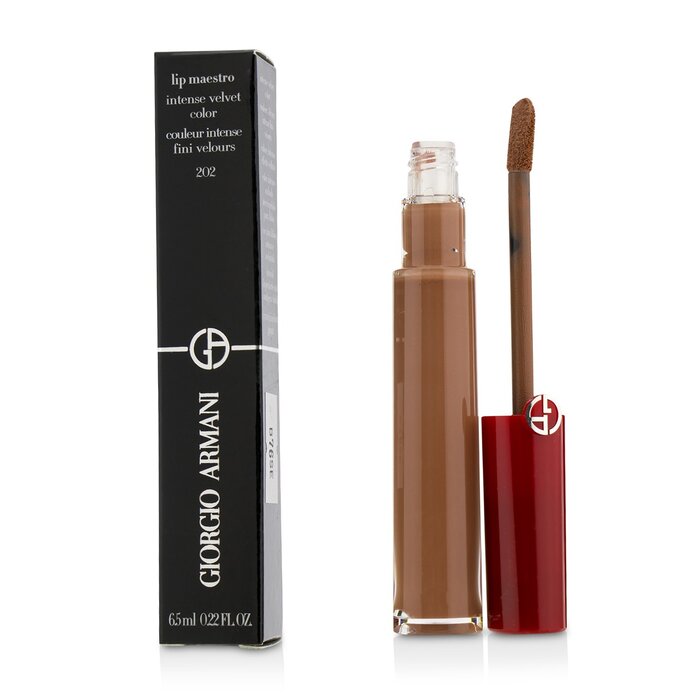 GIORGIO ARMANI - Lip Maestro Intense Velvet Color (Liquid Lipstick) 6.5ml/0.22oz