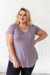 So Wonderful Short Sleeve Tee- Lilac