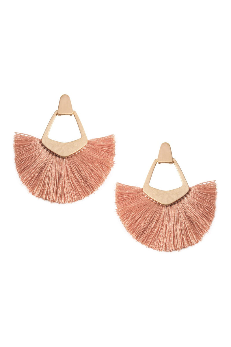 B1e2121 - Bohemian Inspired Tassel Dangle Earrings - Style 2