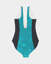 Women's FYC Aqua Season Padded UPF 50 One-Piece Swimsuit