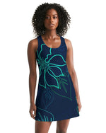 Women's Aloha Fun and Flirty Casual Racerback Dress