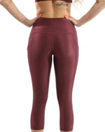 SALE! 50% OFF! Verona Activewear Set - Leggings & Sports Bra - Maroon [MADE IN ITALY]