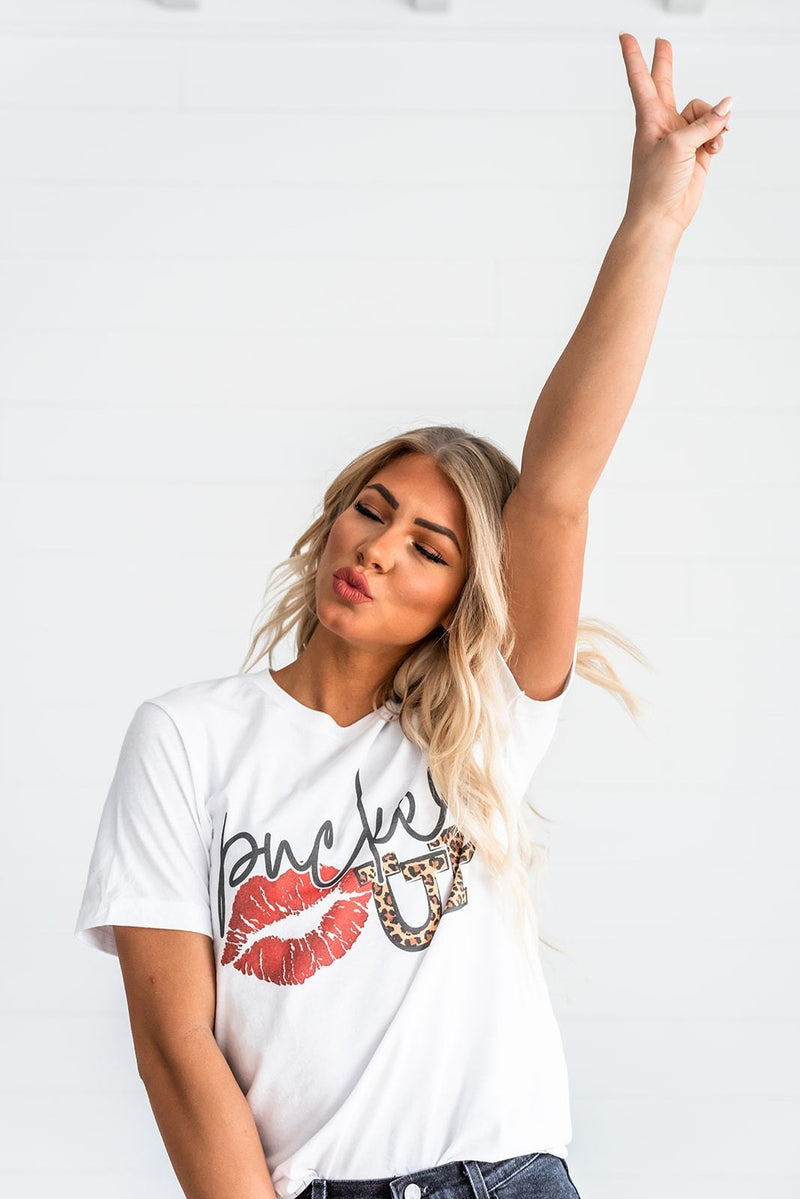 Pucker Up Graphic Tee