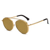 BETHEL | CA08 - Retro Mirrored Lens Teardrop Aviator Sunglasses