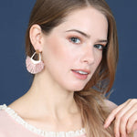 B1e2121 - Bohemian Inspired Tassel Dangle Earrings - Style 2