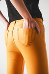 Coated Pants in Orange