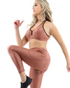 SALE! 50% OFF! Roma Activewear Set - Leggings & Sports Bra - Copper [MADE IN ITALY]