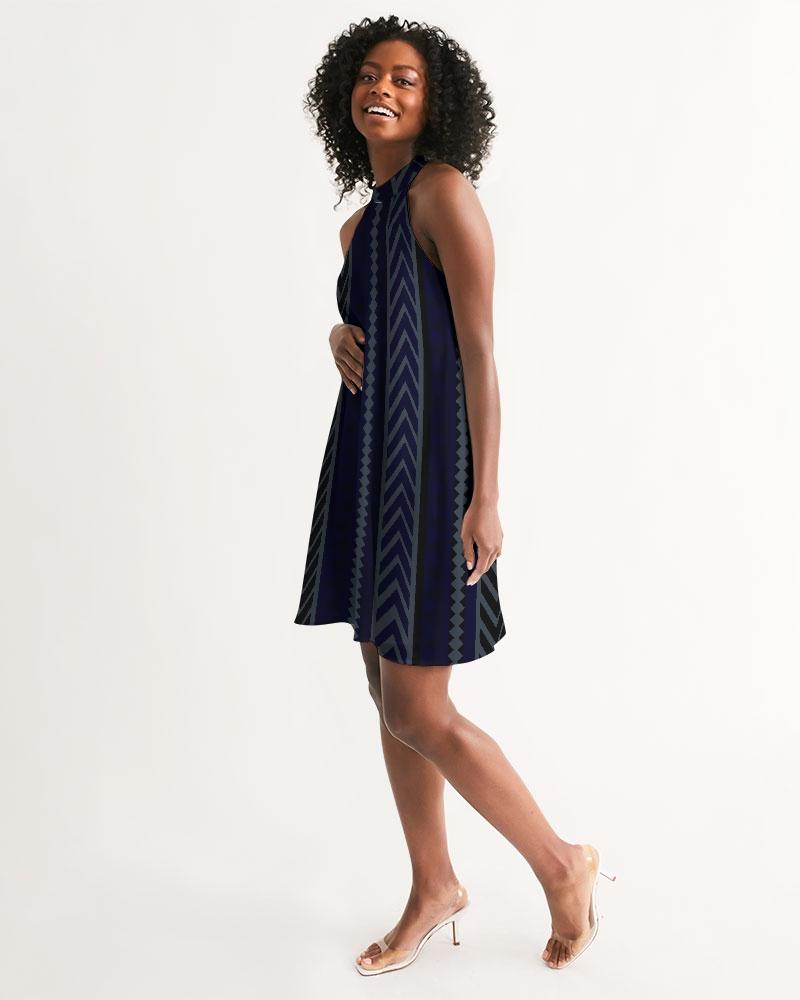 Women's One-Way Casual Halter Dress