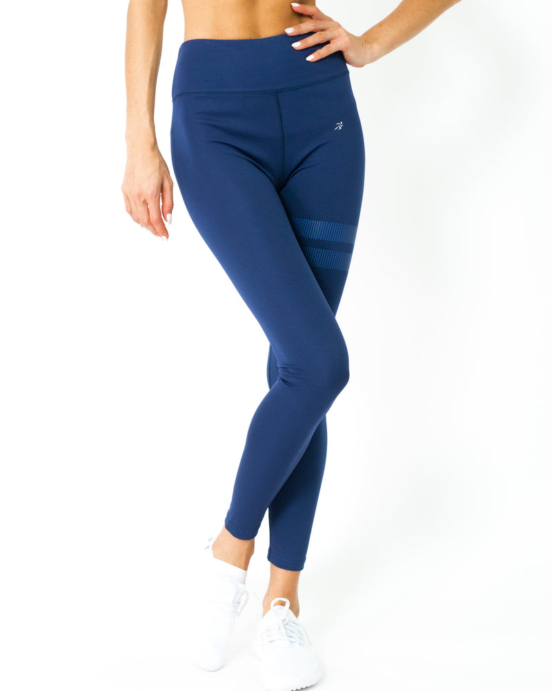 Ashton Leggings - Navy Blue