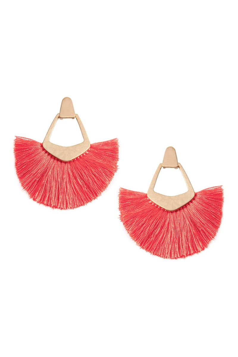 B1e2121 - Bohemian Inspired Tassel Dangle Earrings - Style 2