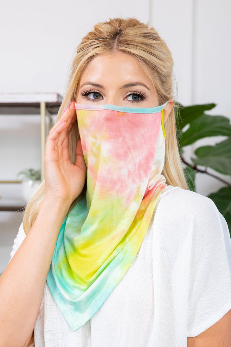 Rfm6010-Rtd005 - Tie Dye Bandana Mask