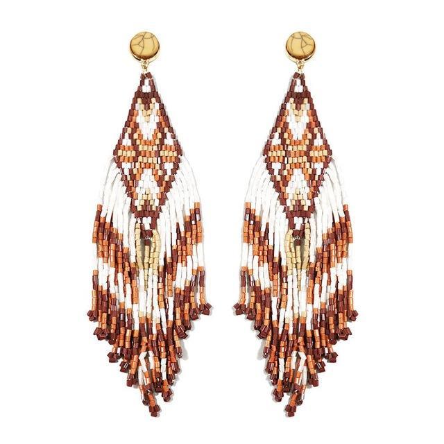 Caught Dreaming Fringe Earrings