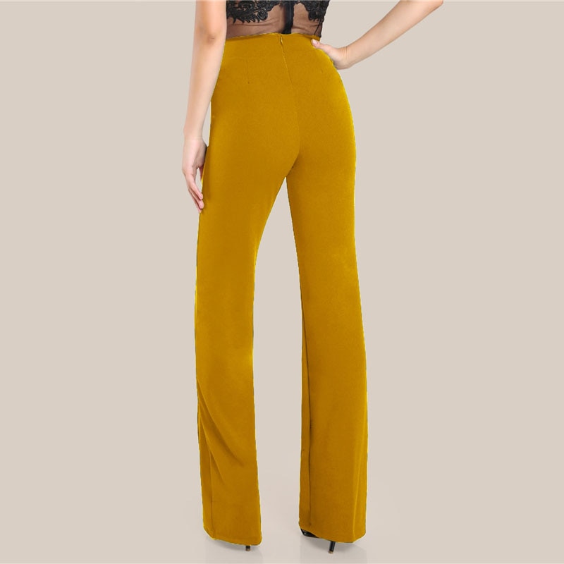 Ginger High Rise Piped Pants