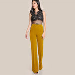 Ginger High Rise Piped Pants