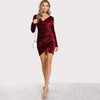 Vibes On Velvet Dress