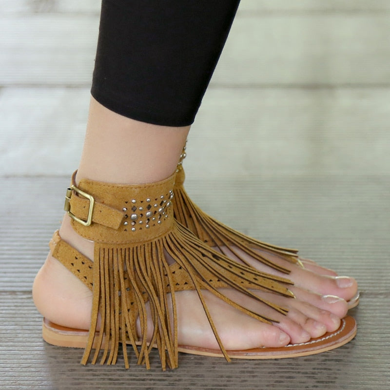 Boho Women Flatforms,fringe Sandals,trendy Sandals,bohemian Chic Sandal,flatform  Sandals,platform Sandals,slip on Sandal,trendy Summer Shoes - Etsy | Chic  sandals, Fringe sandals, Slip on sandal