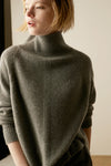 Lazy Wind High-Neck Sweater