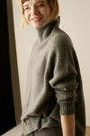 Lazy Wind High-Neck Sweater