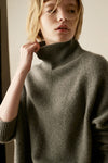 Lazy Wind High-Neck Sweater