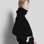 Cozy High Collar Mock Neck Sweater