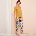 Bamboo Leaf PJ Set