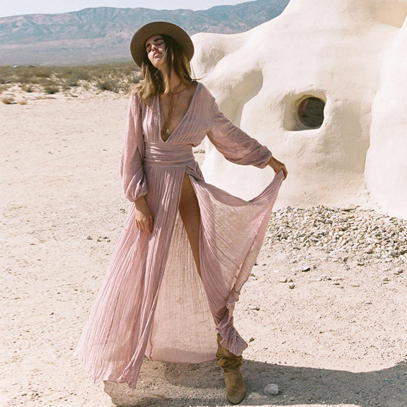 Desert Crinkled Dress