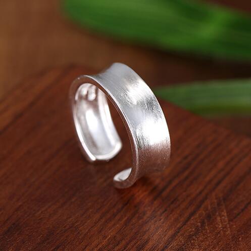 Hammered Adjustable Sterling Silver Ring